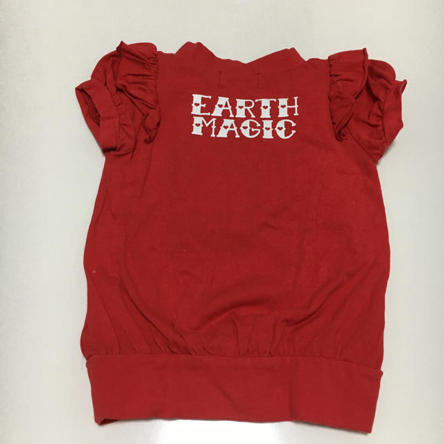 EARTHMAGIC(アースマジック)のバラマフィTシャツ 100センチ キッズ/ベビー/マタニティのキッズ服女の子用(90cm~)(Tシャツ/カットソー)の商品写真