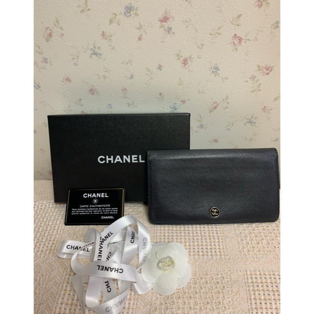 CHANEL(シャネル)のあにゃ様専用　CHANEL 長財布 ココボタン レディースのファッション小物(財布)の商品写真