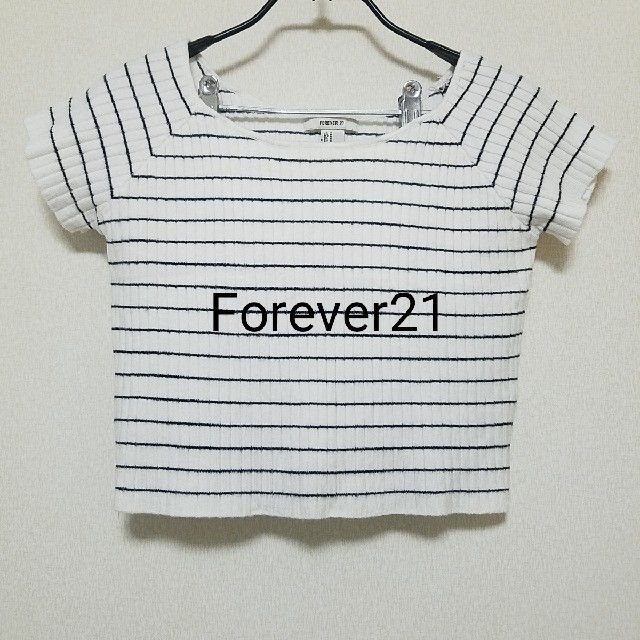 FOREVER 21(フォーエバートゥエンティーワン)のForever21 ボーダー レディースのトップス(カットソー(半袖/袖なし))の商品写真