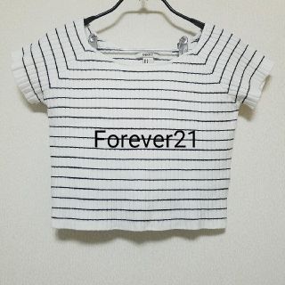 フォーエバートゥエンティーワン(FOREVER 21)のForever21 ボーダー(カットソー(半袖/袖なし))