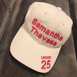 サマンサタバサ(Samantha Thavasa)のサマンサタバサ キャップ ホワイト(ウエア)