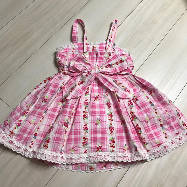 mezzo piano(メゾピアノ)のるー様専用            mezzo piano ワンピース キッズ/ベビー/マタニティのキッズ服女の子用(90cm~)(ワンピース)の商品写真