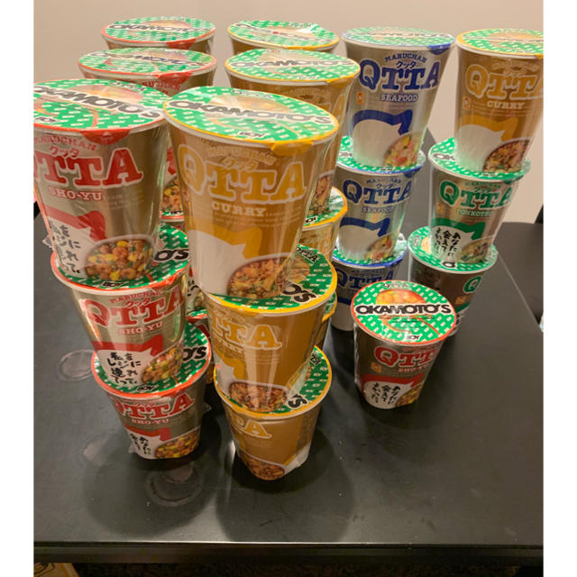 日清食品(ニッシンショクヒン)のカップラーメン QTTA クッタ 新品 25個セット マルちゃん 食品/飲料/酒の加工食品(インスタント食品)の商品写真