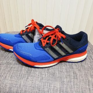 アディダス(adidas)の☆夜ランニング☆アディダス メンズ ランニングシューズ  レスポンス ブースト２(スニーカー)