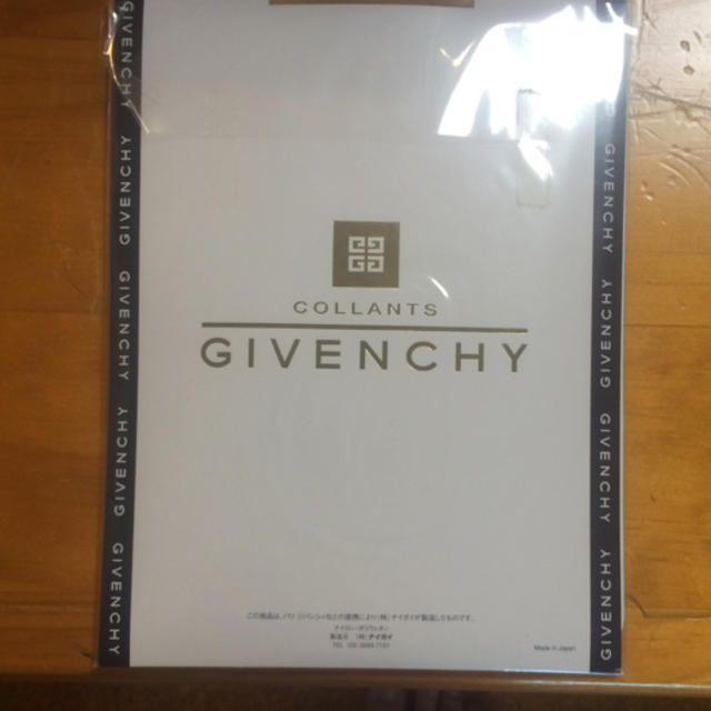 GIVENCHY(ジバンシィ)の GIVENCHYストッキング☆Ｌ〜ＬＬサイズ1足 レディースのレッグウェア(タイツ/ストッキング)の商品写真