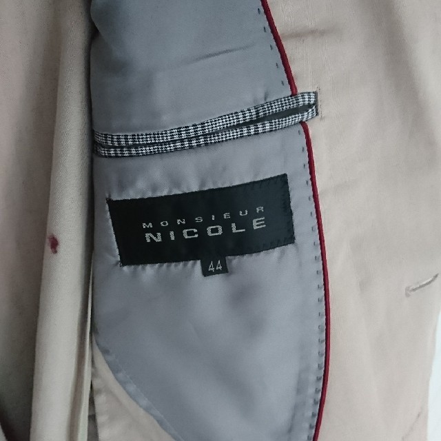 MONSIEUR NICOLE(ムッシュニコル)のムッシュニコル ジャケット メンズのジャケット/アウター(テーラードジャケット)の商品写真