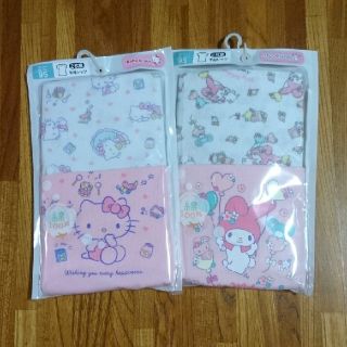 サンリオ(サンリオ)のサンリオハローキティ&マイメロ半袖肌着 女の子
２枚組２セット(95)☆新品(下着)