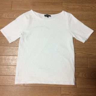 アーペーセー(A.P.C)のA.P.C.の無地カットソー 白 Tシャツ(Tシャツ(半袖/袖なし))