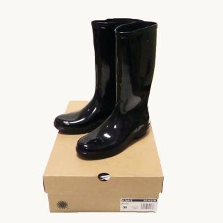 アグ(UGG)の★新品★UGG★W Shaye レインブーツ (Black/W8/25cm)(レインブーツ/長靴)