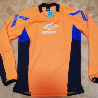 アンブロ(UMBRO)の☆新品☆アンブロ　ピステトップ  長袖 トレーニングウエア　オレンジ(ウェア)