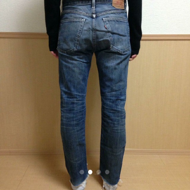 【正規品】Levi's 505 ブラックデニム　BIGE     レア