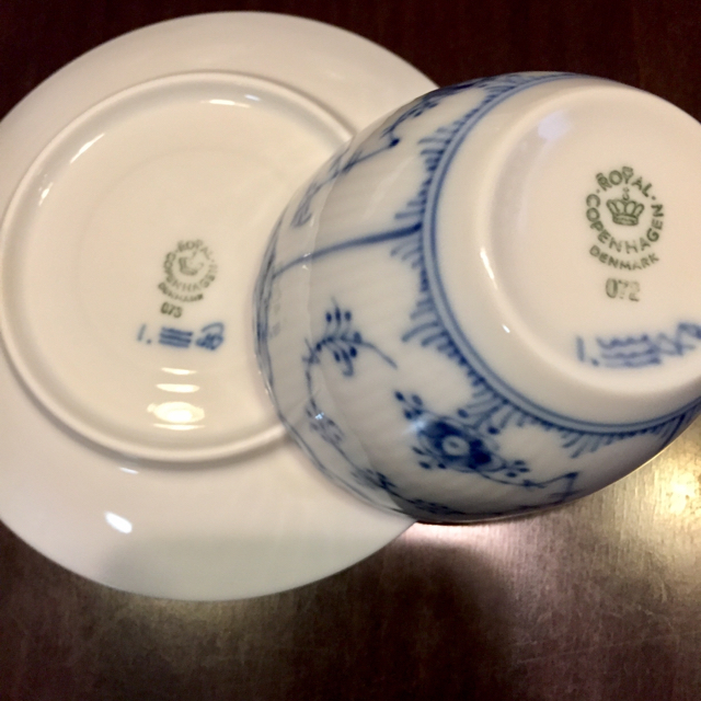 ROYAL COPENHAGEN(ロイヤルコペンハーゲン)の連休特売→ロイヤルコペンハーゲンカップ＆ソーサー6客セット インテリア/住まい/日用品のキッチン/食器(グラス/カップ)の商品写真