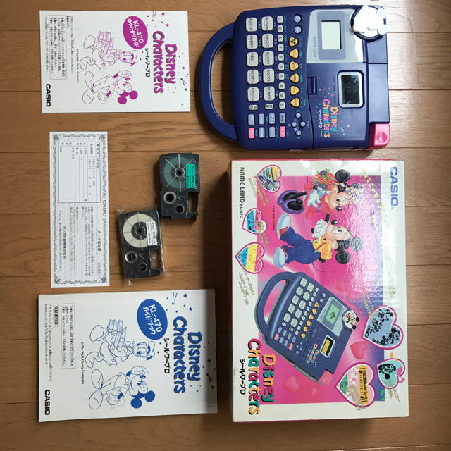 CASIO(カシオ)のディズニーキャラクターネームランド エンタメ/ホビーのおもちゃ/ぬいぐるみ(キャラクターグッズ)の商品写真