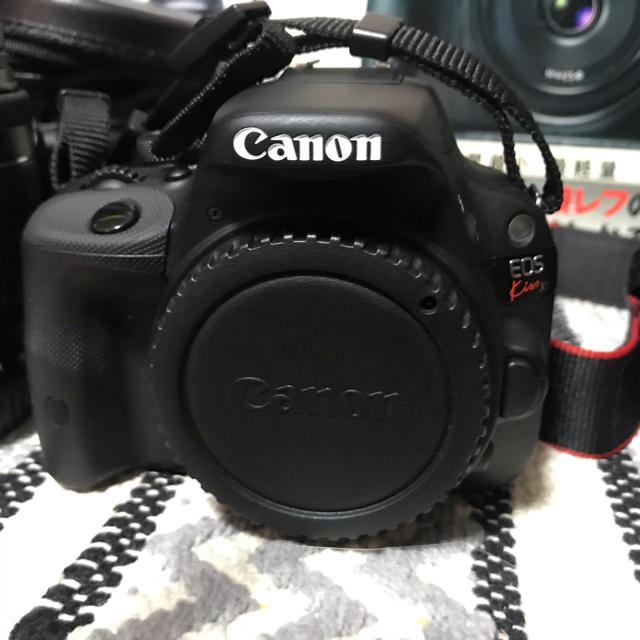 Canon Canon eos Kiss x7 ダブルズームキットの通販 by フォックススタイル｜キヤノンならラクマ