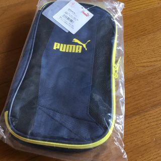 プーマ(PUMA)のプーマ キッズ・ジュニア シューズバッグ ネイビー 新品未開封(レッスンバッグ)