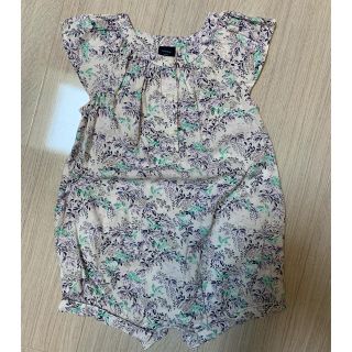 ベビーギャップ(babyGAP)の新品 小花柄オールインワン(ワンピース)