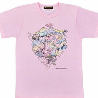 アラシ(嵐)のチャリティーシャツ 24時間テレビ 嵐 ピンク Tシャツ(Tシャツ(半袖/袖なし))