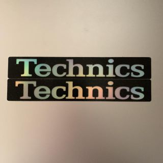 Technics 純正 ホログラム ステッカー(ターンテーブル)