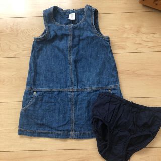 ベビーギャップ(babyGAP)の babyGAP ジャンパースカート 95センチ(ワンピース)