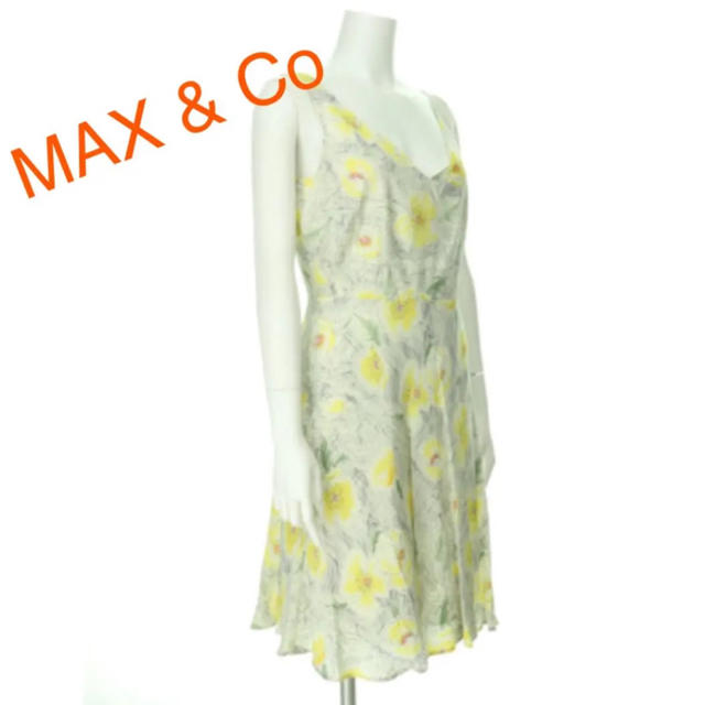Max & Co.(マックスアンドコー)のMAX & Co サマーワンピース レディースのワンピース(ひざ丈ワンピース)の商品写真