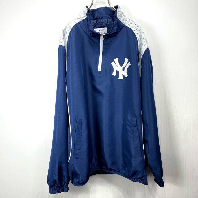 New York Yankees ナイロン プルオーバー