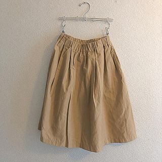 ナチュラルランドリー(NATURAL LAUNDRY)の美品☆and quarter☆スカート(ひざ丈スカート)