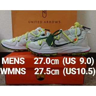 ナイキ(NIKE)のOff-White x Nike Zoom Terra Kiger 5(スニーカー)