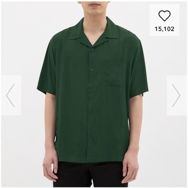 GU GU オープンカラーシャツ の通販 by 32ky's shop｜ジーユーならラクマ
