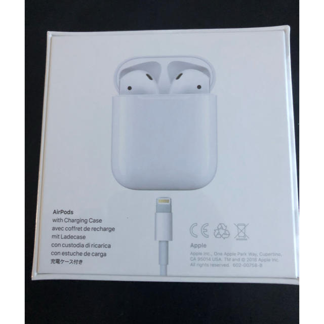 ★値下げ★AirPods第2世代 新品未開封 MV7N2J/A airpods2