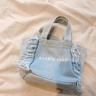 ALEXIA STAM デニムトート 新品 未使用 完売品