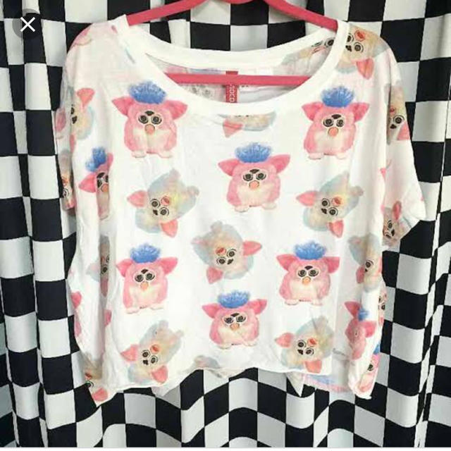 H&M(エイチアンドエム)のファービー♡Tシャツ レディースのトップス(Tシャツ(半袖/袖なし))の商品写真