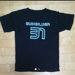 クイックシルバー(QUIKSILVER)のTシャツ　クイックシルバー　黒(Tシャツ(半袖/袖なし))