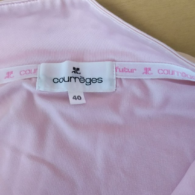 Courreges(クレージュ)のクレージュ スポーツウエア 運動　半袖　ピンク サイズ40 スポーツ/アウトドアのテニス(ウェア)の商品写真