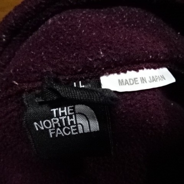 THE NORTH FACE(ザノースフェイス)の【良好】ノースフェイス（ゴールドウイン）！ジップ　フリースベスト日本製　紫系● メンズのトップス(ベスト)の商品写真