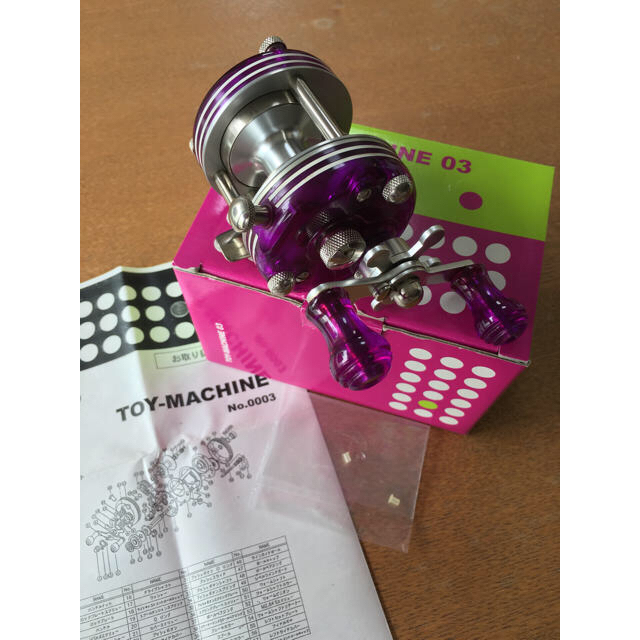 Toy Machine(トイマシーン)のトイマシーン 03 クリアパープル スポーツ/アウトドアのフィッシング(リール)の商品写真