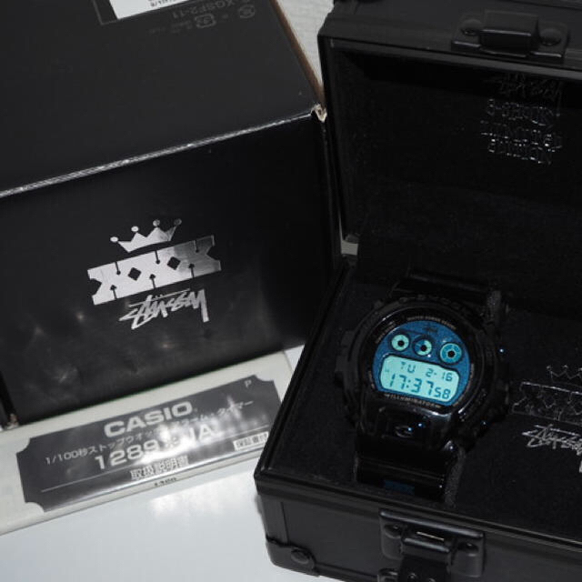 G-SHOCK/別注/Stussy/コラボ/30周年/限定/DW-6900/箱付