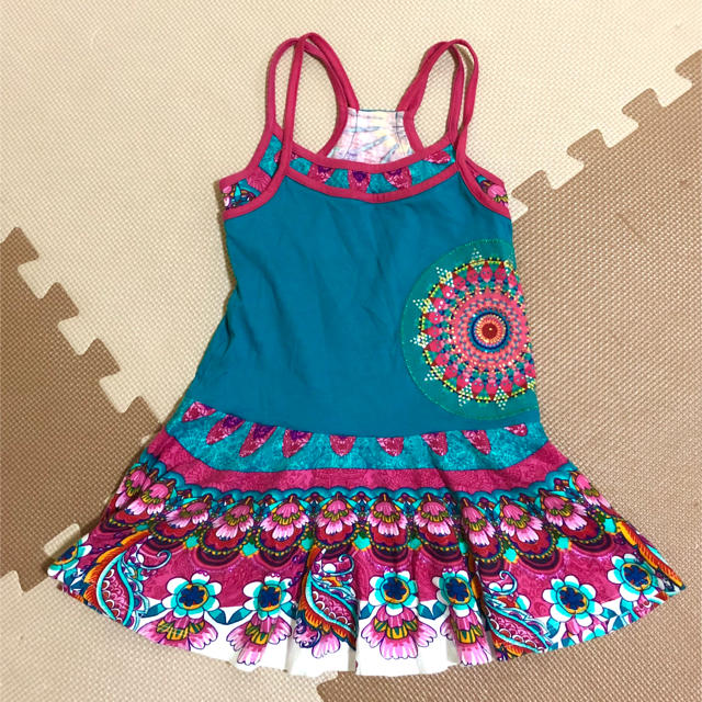 DESIGUAL(デシグアル)のおしゃれワンピース desigual キッズ/ベビー/マタニティのキッズ服女の子用(90cm~)(ワンピース)の商品写真