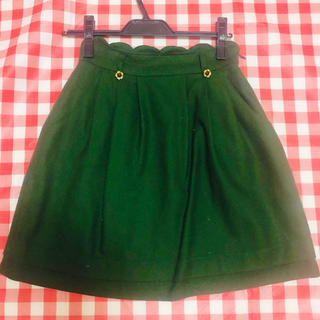 プライムパターン(PRIME PATTERN)のプライムパターン♡グリーンスカート (ひざ丈スカート)