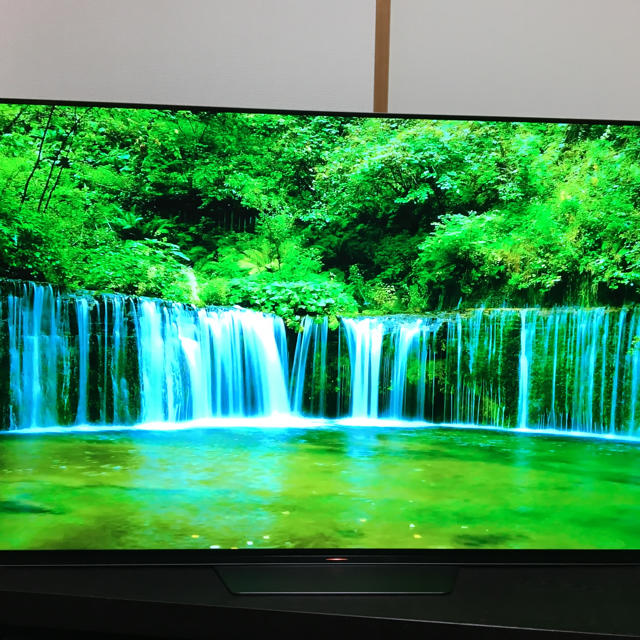 BRAVIA(ブラビア)のSONY KJ-55A8F 有機EL BRAVIA 4K対応 55V型 スマホ/家電/カメラのテレビ/映像機器(テレビ)の商品写真