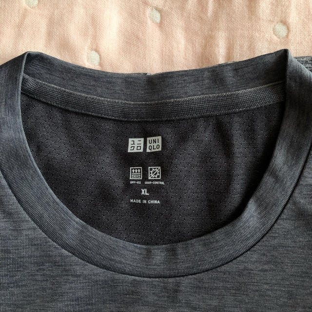 UNIQLO(ユニクロ)のユニクロ ドライEX クルーネックT XL メンズのトップス(Tシャツ/カットソー(半袖/袖なし))の商品写真