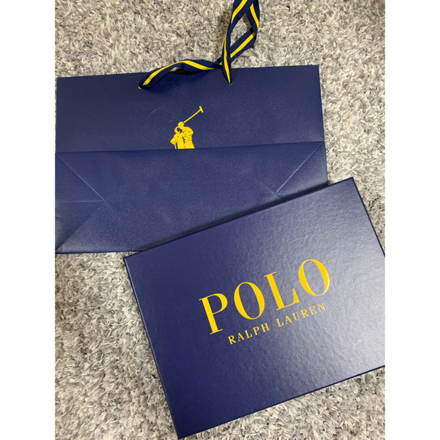 POLO RALPH LAUREN(ポロラルフローレン)のPOLO ラルフローレン 箱 プレゼント インテリア/住まい/日用品のオフィス用品(ラッピング/包装)の商品写真