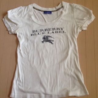 バーバリー(BURBERRY)のバーバリー♡ロゴホワイトTシャツ(Tシャツ(半袖/袖なし))