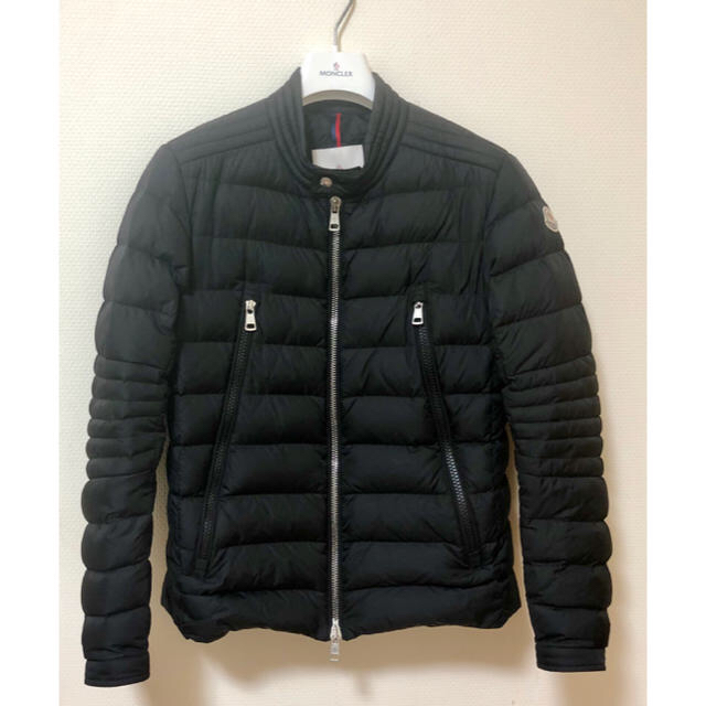 【本物保証】 超美品 モンクレール MONCLER エミオット アミオ AMIOT GIUBBOTTO ダウンジャケット アウター 黒 1 4030205 68352 レディース