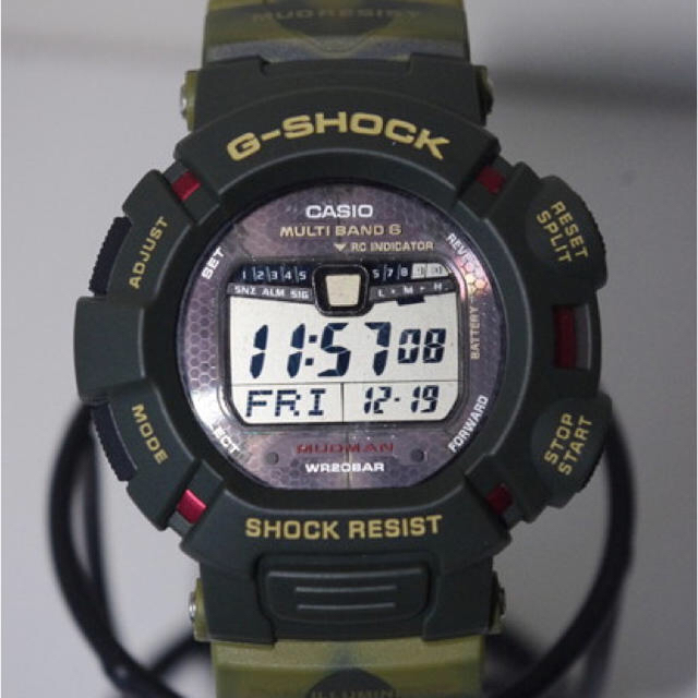 G-SHOCK/電波/GW-9010/マッドマン/ソーラー/迷彩/カモ/カスタム