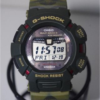 ジーショック(G-SHOCK)のG-SHOCK/電波/GW-9010/マッドマン/ソーラー/迷彩/カモ/カスタム(腕時計(デジタル))