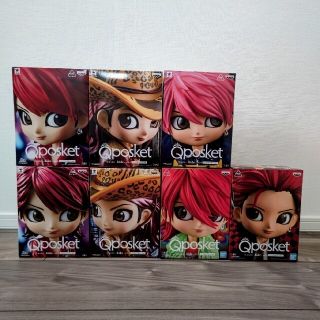 バンプレスト(BANPRESTO)のhide ヒデ プライズ 各種7体セット(ミュージシャン)