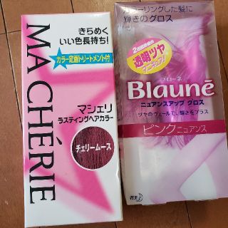 シセイドウ(SHISEIDO (資生堂))のピンクヘアカラー2個セット(カラーリング剤)