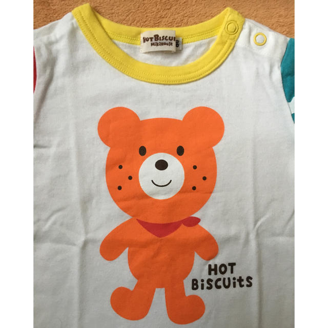 HOT BISCUITS(ホットビスケッツ)のホットビ Tシャツ 80 未使用 キッズ/ベビー/マタニティのベビー服(~85cm)(Ｔシャツ)の商品写真