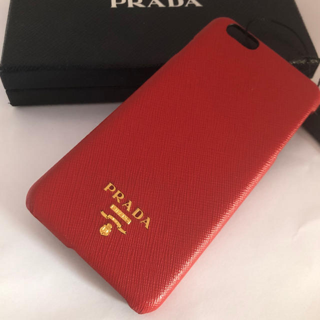 PRADA - PRADA スマホケース♡サフィアーノ♡iPhone6plus/6splusの通販 by ママ(5/31〜お休み中)｜プラダならラクマ