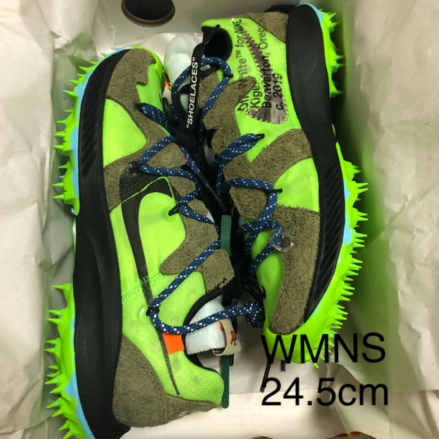 WMNS24.5cm Nike off-white ズームカイガー5